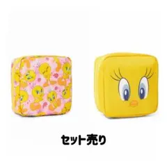 トゥイーティー ポーチ【セット売り】