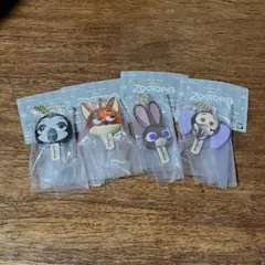 値下げ ズートピア ガチャガチャ アイスキャンディチャーム 4個セット