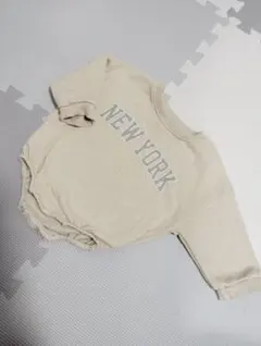 ベージュ NEW YORKロンパース