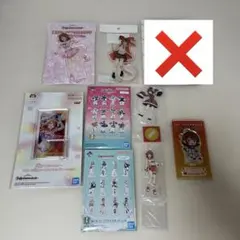 学園アイドルマスター 学マス 花海佑芽 グッズセット アクリルスタンド 【I】
