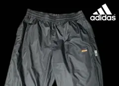 adidas ブラック パンツ シャカシャカ スポーツウェア ランニング 黒