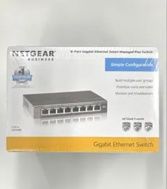 ★NETGEAR GS108E 8ポート ギガビットスイッチ　新品未開封★