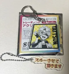 カラフルピーチ　展示会　テロップキーホルダー　たっつんさん　からぴちミュージアム