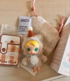 POPMART baby molly pocket friends 猫 ベージュ