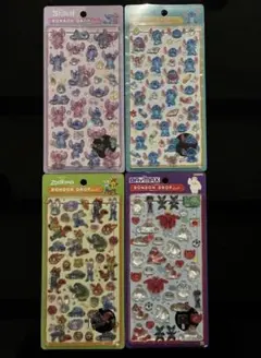 正規品 ボンボンドロップシール ディズニー　4種セット