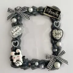 【No.334】ホイップデコケース B8 トレカケース クリアブラック