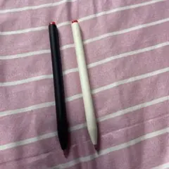 HEDERAボールペン 2本セット 黒 白