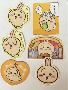 ちいかわ うさぎ ステッカーシール 4枚セット