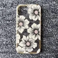 ケイトスペード iPhone14Pro ケース ガーデンブーケ スマホリング付き