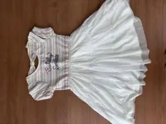 ストライプ 半袖ワンピース 150cm