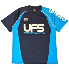 umbro アンブロ　サッカー フットサル プラクティスシャツ　L ネイビー　紺