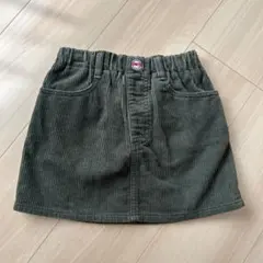 EDWIN キッズ　子供服　女の子　スカート　カーキ　コーデュロイ　ZARA