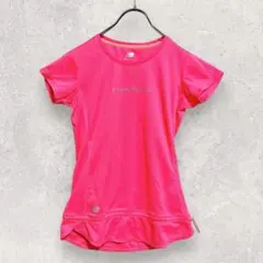 ニューバランス Tシャツ S ピンク 半袖 ロゴ スポーツ ランニング 運動