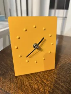 【rareraw】韓国ブランド 黄色置時計