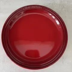 LE CREUSET ル・クルーゼ プレート 皿 レッドのサムネイル