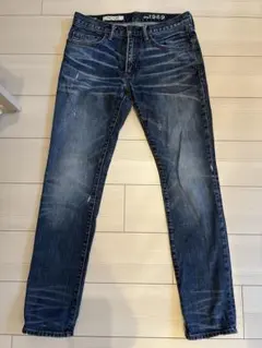 GAP 1969 スキニーダメージデニム ダークブルー　メンズ30インチ