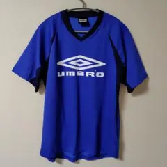 【美品】umBRO アンブロ　半袖シャツ　M-Lサイズ