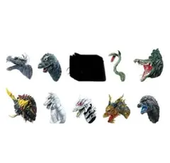 ゴジラ　一番くじ　E賞　モンスターヘッドマグネット　セミコンプリート