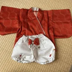【70〜80】ベビー袴風節句衣裳