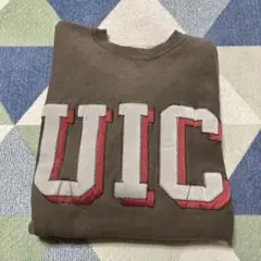 90s Champion ブラウン系色 リバースウィーブ刺繍タグ L USA製