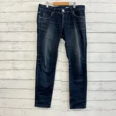SUNSISTER JEANS スキニーデニム XL 濃紺 ストレッチ 美脚