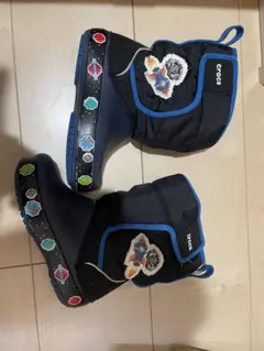 crocs 宇宙デザイン ブーツ C10 16.5cm