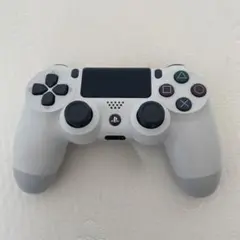 ジャンクPS4 ワイヤレスコントローラー 白右スティックドリフト