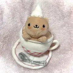 2000年頃 当時物 にゃんにゃんにゃんこ にゃプチーノ ぬいぐるみ 中型