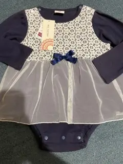 新品　お出かけ　ロンパース