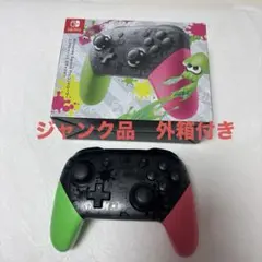 Switch 本体　スプラトゥーン2 ジャンク 最終値下げ】Nintendo Switch 本体 スプラトゥーン2 - メルカリ