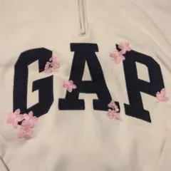 GAPビヴィンテージソフトロゴハーフジ桜