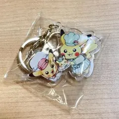 ポケモンセンター　限定　ポケモンカフェ　アクリルキーホルダー　ピカチュウ