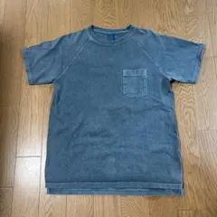 Good On（グッドオン）ピグメント染め（顔料染め）ポケットTシャツ Mのサムネイル