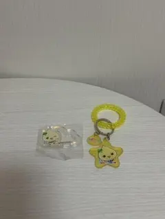 しずくちゃんスプリングゴムキーホルダー ハニーちゃん