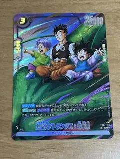 神龍への願い 孫悟天/トランクス:幼年期 SR パラレル FB07-105