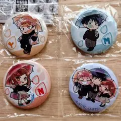 呪術廻戦　でふぉラバ　Umbrella　缶バッジ　虎杖　伏黒　釘崎　一年ズ