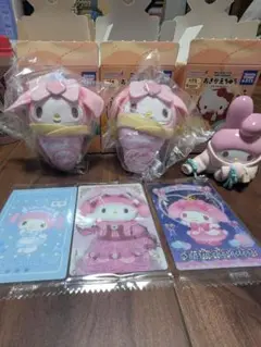 マイメロディ ペリハピフィギュア　サンリオウエハース　ガチャガチャ景品　セット
