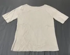 OPAQUE.CLIP オペークドットクリップ リブニットトップス M 2way