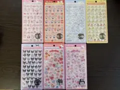 サンリオ　ボンボンドロップ　シール　ミニ　第二弾枚　7枚セット正規品