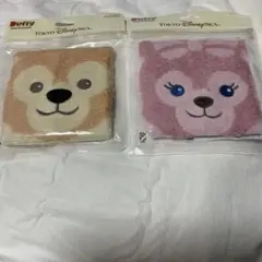 Duffy and friendsのミニタオル2枚セット