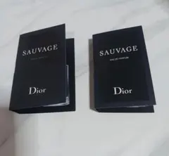dior SAUVAGE サンプル香水2点セット