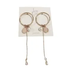 新品未使用！ロング ピアス レディース