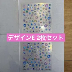 たまごっち　ネイルシール コレクション　デザインE 2枚セット