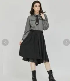 ライン使フィッシュテールsk　axes femme ブラック