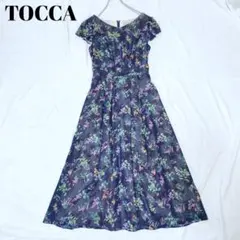 【美品】TOCCA WATERCOLOR HARMONY ワンピース　花柄　L 2026年最新】watercolor harmony toccaの人気アイテム - メルカリ