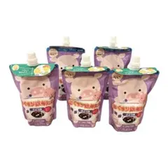 龍角散 おくすり飲めたね ぶどう味 200g×5個 まとめ売り 服薬補助ゼリー