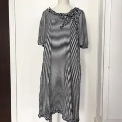 インゲボルグ リボンフリルが可愛いワンピース