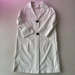 ホワイト ロングコート サイズ7