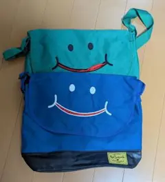 UP!SMILE デザインバッグ 青・緑