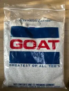 【新品未開封】GOAT　裏起毛クルーネックスウェット15.5オンス　ASH　XS